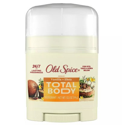 0.5 OZ OLD SPICE TOTAL BODY DEODORANT