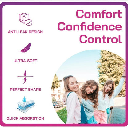 8 CT OVERNIGHT MAXI PADS WITH WINGS