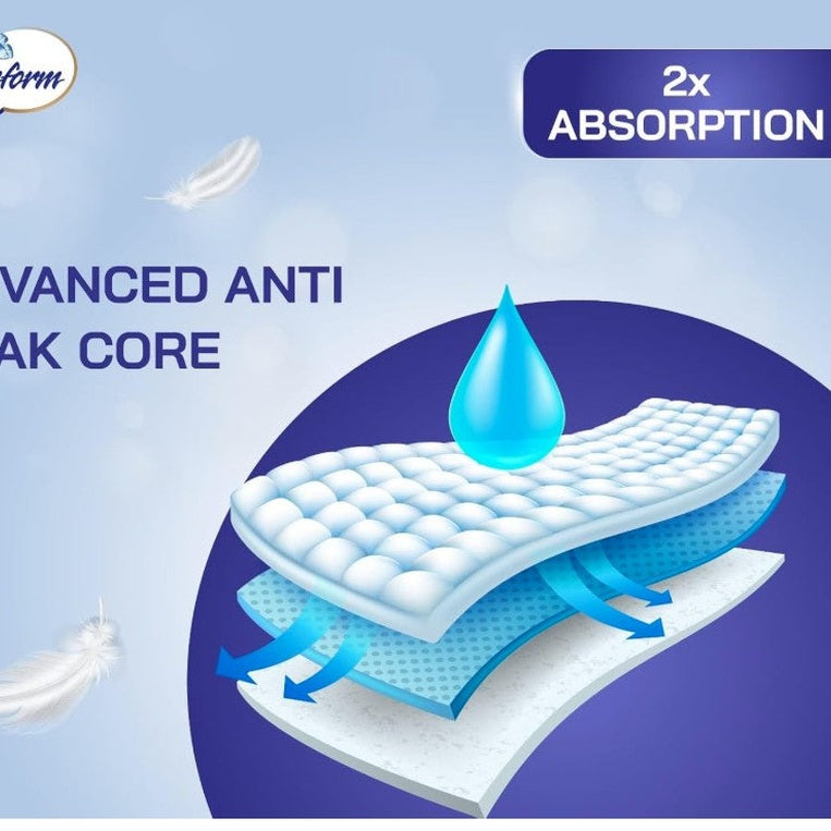 288 CT REGULAR LUXE MAXI PADS BULK INDIVIDUALLY WRAPPED