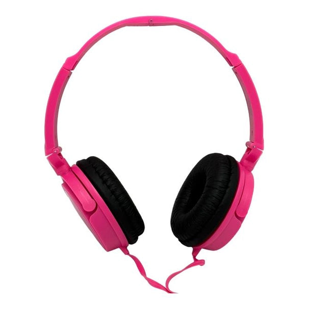FLARE PINK CORDED HEADPHONES