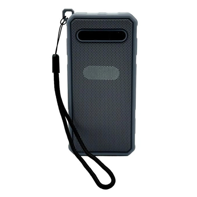 RUGGED GRIP BT SPEAKER GREY