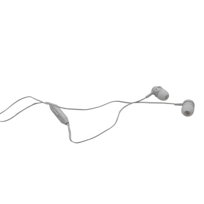 WHITE CORDED EARBUDS