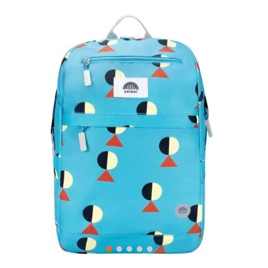 16.3 IN BLUE GRAPHIC BACKPACK