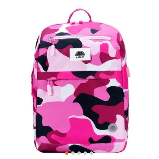 16.3 IN PINK CAMO BACKPACK