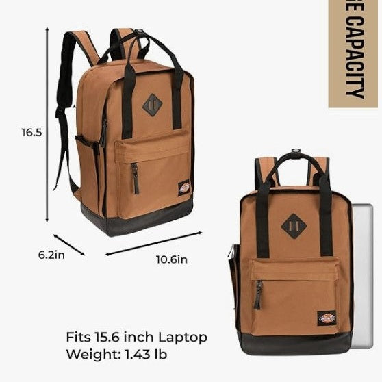 16.5 IN HEATHER GREY BACKPACK