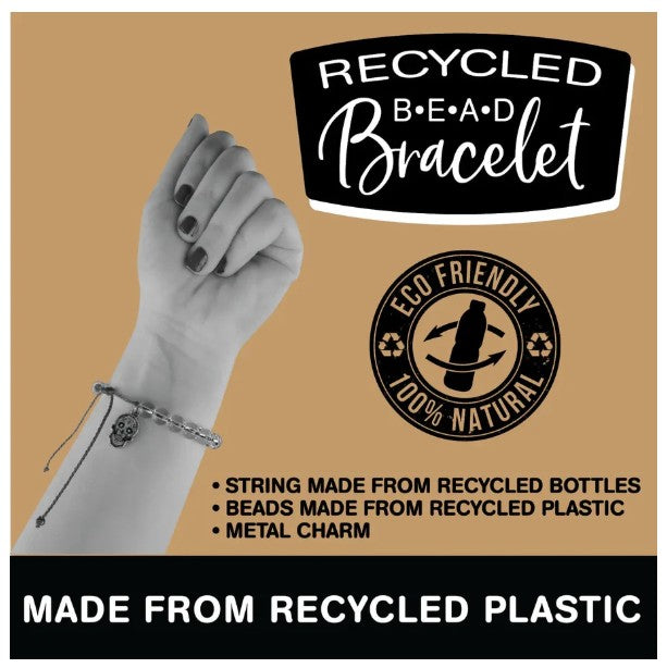 RECYCLED BEAD BRACELET ASSORTED