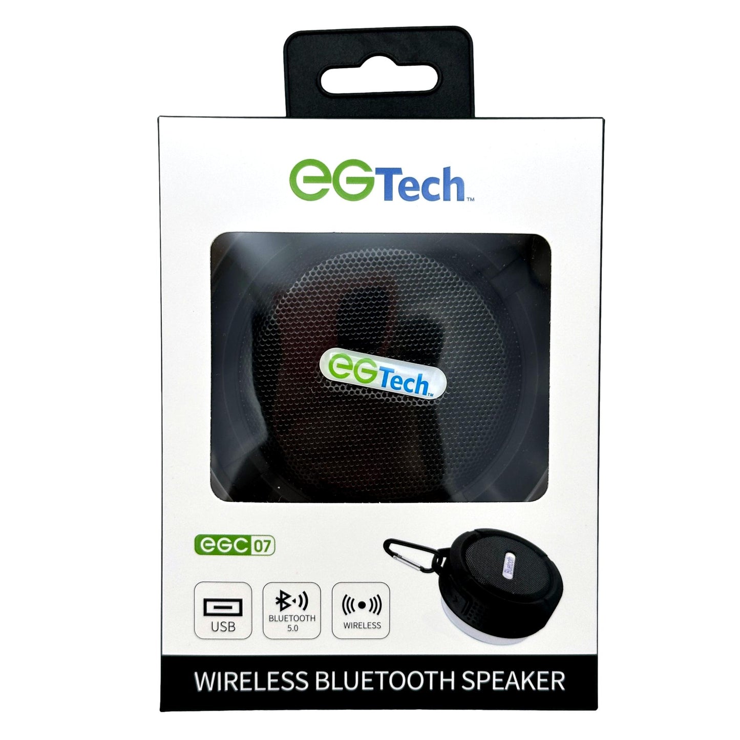 BLACK CIRCULAR BT SPEAKER