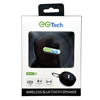 BLACK CIRCULAR BT SPEAKER