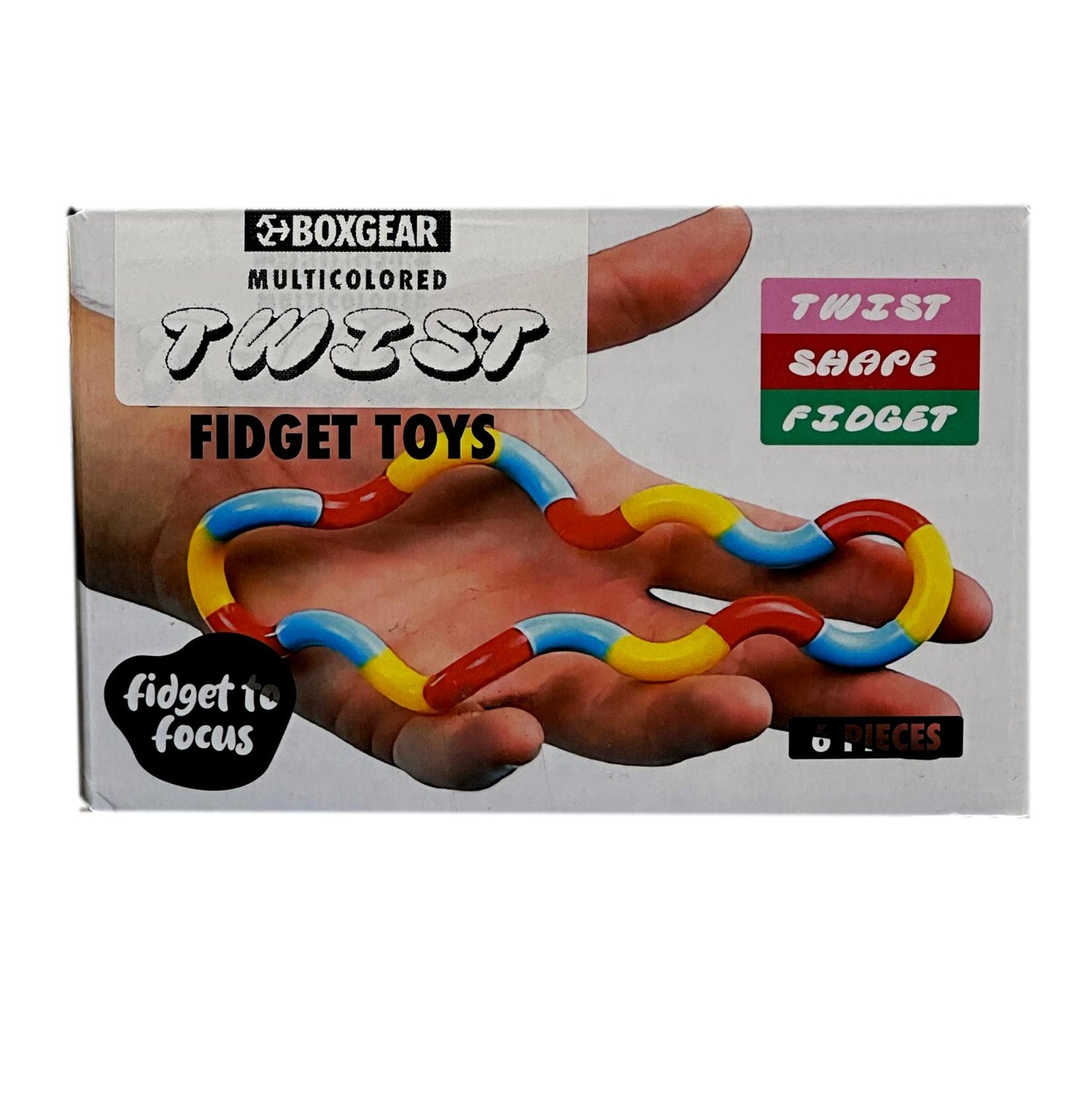 6 PK TWIST FIDGET TOYS