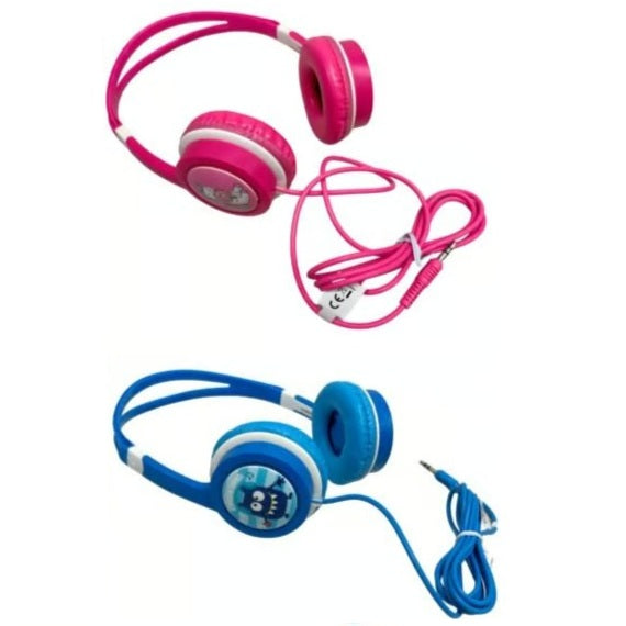 CORDED HEADPHONES KID SAGE AGES 4-6 ASSORTED