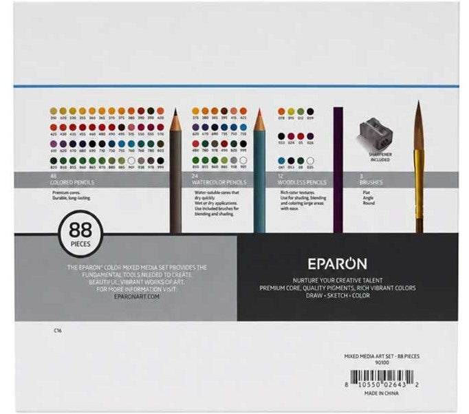 88 PC MIXED MEDIA ART SET