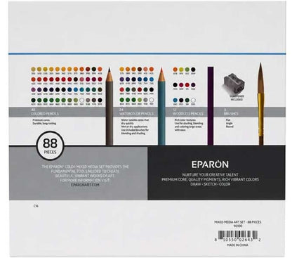 88 PC MIXED MEDIA ART SET