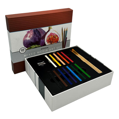 88 PC MIXED MEDIA ART SET
