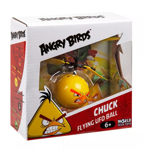 ANGRY BIRDS CHUCK MOTION ACTIVATED FLYING UFO BALL