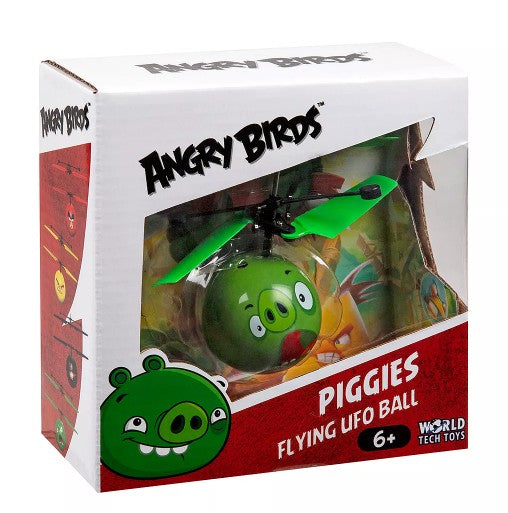 ANGRY BIRDS PIGGIES MOTION ACTIVATED FLYING UFO BALL
