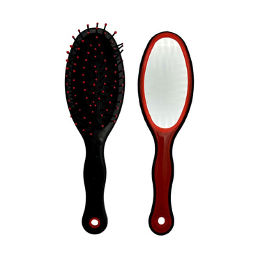 HAIR BRUSH WITH MIRROR ASSORTED