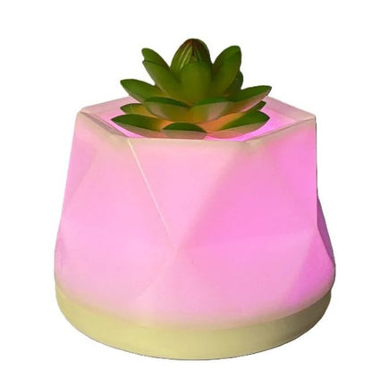 LED COLOR-CHANGING SUCCULENT AROMA DIFFUSER