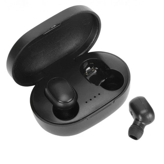BLACK TRUE WIRELESS EARBUDS