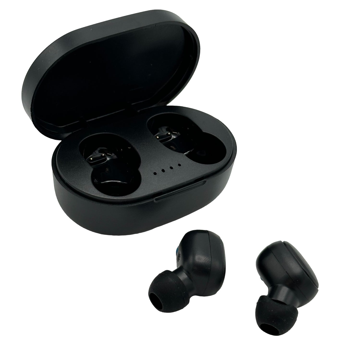 BLACK TRUE WIRELESS EARBUDS