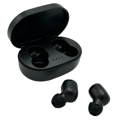 BLACK TRUE WIRELESS EARBUDS