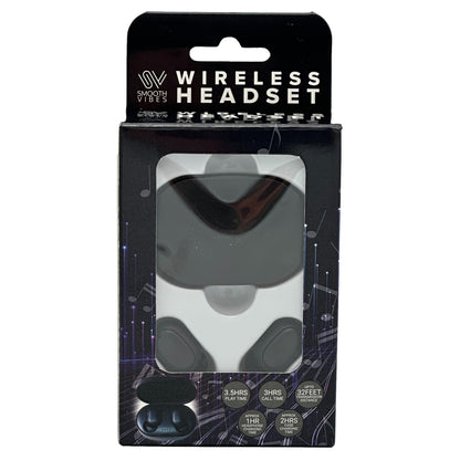 BLACK TRUE WIRELESS EARBUDS