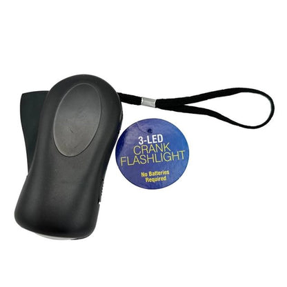 LED CRANK FLASHLIGHT