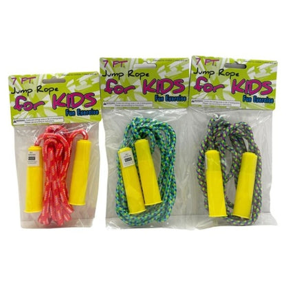 7 FT KIDS JUMP ROPE ASSORTED