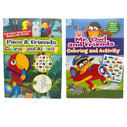 FULL-COLOR ACTIVITY BOOKS ASSORTED