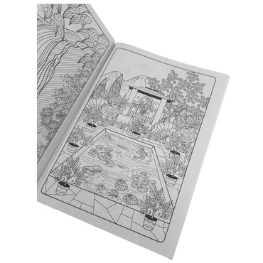 DESIGNER SERIES COLORING BOOK ASSORTED