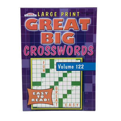GREAT BIG PUZZLE BOOK LARGE PRINT ASSORTED