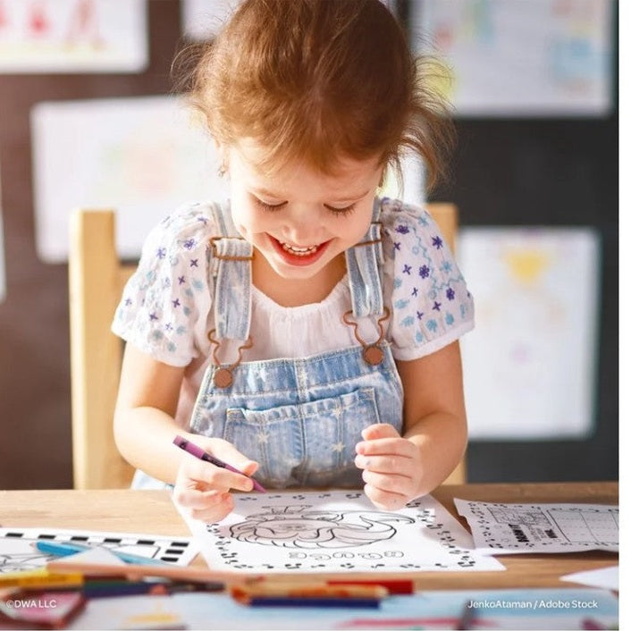 DREAMWORKS TROLLS BAND TOGETHER LIBRO JUMBO PARA COLOREAR Y ACTIVIDADES