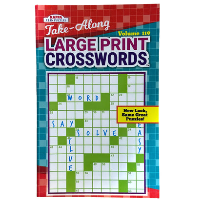 TAKE ALONG CROSSWORDS LARGE PRINT DIGEST ASSORTED