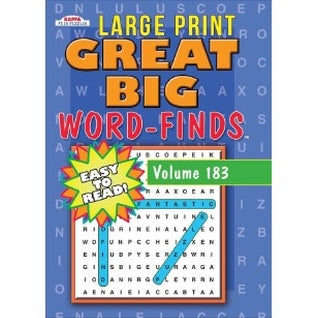 GREAT BIG WORD FINDS PUZZLE BOOK ASSORTED