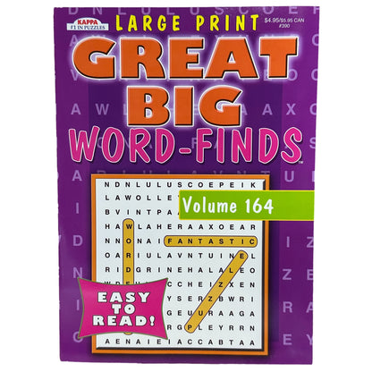 GREAT BIG WORD FINDS PUZZLE BOOK ASSORTED