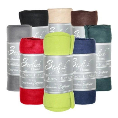 LIGHTWEIGHT FLEECE 50 X 60 IN BLANKET