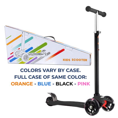 3 WHEEL KICK SCOOTER VARIED COLORS