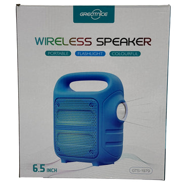 CAMPING BT SPEAKER ASSORTED 8 X 4.5 X 9.5 IN
