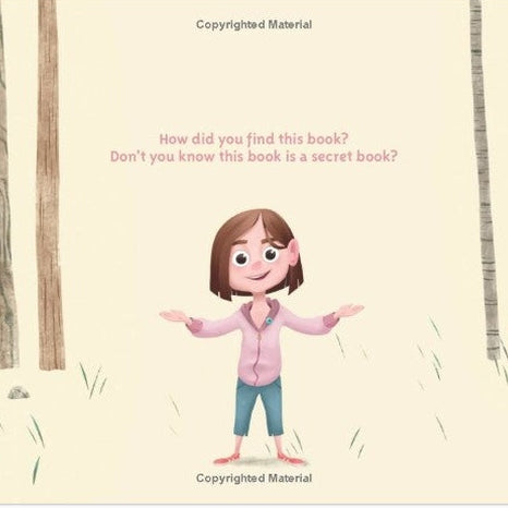 DON'T TELL! HARDCOVER STORY BOOK