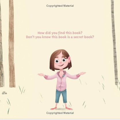 DON'T TELL! HARDCOVER STORY BOOK