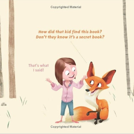 DON'T TELL! HARDCOVER STORY BOOK