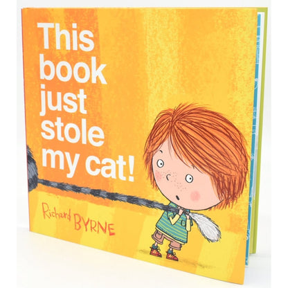 THIS BOOK JUST STOLE MY CAT! HARDCOVER STORY BOOK