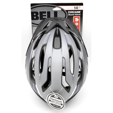 TITANIUM CHICANE BIKE HELMET