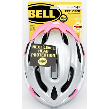 PINK EXPLORER BIKE HELMET