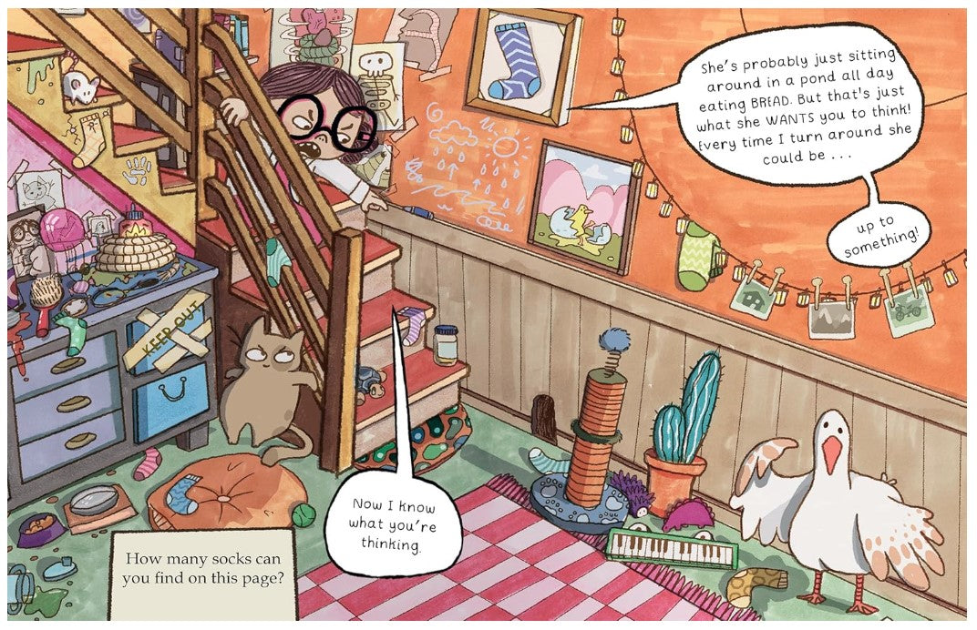WHEN I'M NOT LOOKING HARDCOVER STORY BOOK
