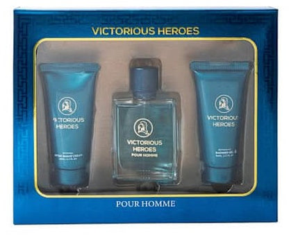 BOY'S 3 PC BATH & BODY GIFT SET - VICTORIOUS HEROES