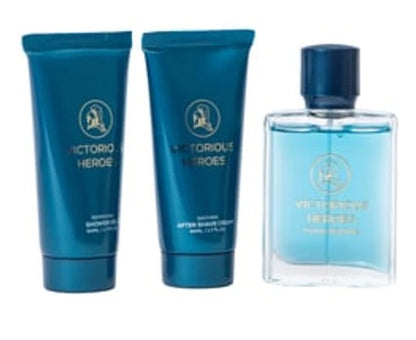 BOY'S 3 PC BATH & BODY GIFT SET - VICTORIOUS HEROES