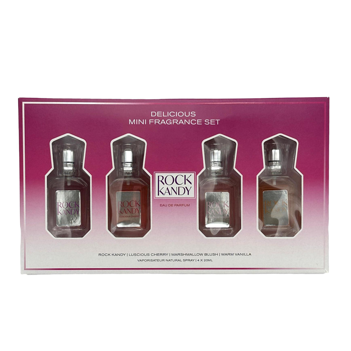 GIRL'S 4 PC PERFUME GIFT SET - ROCK KANDY DELICIOUS