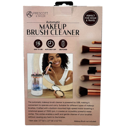 AUTOMATIC MAKEUP BRUSH CLEANER