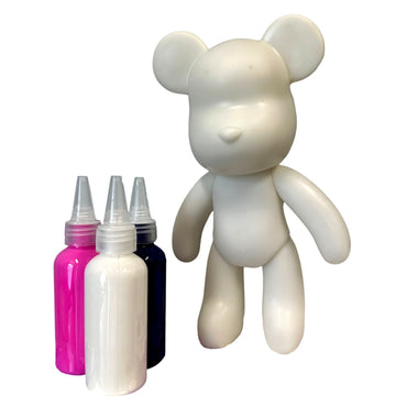 8.8 IN POURING PAINT BEAR KIT