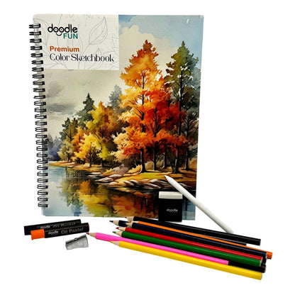 18 PC COLOR SKETCH PENCIL SET